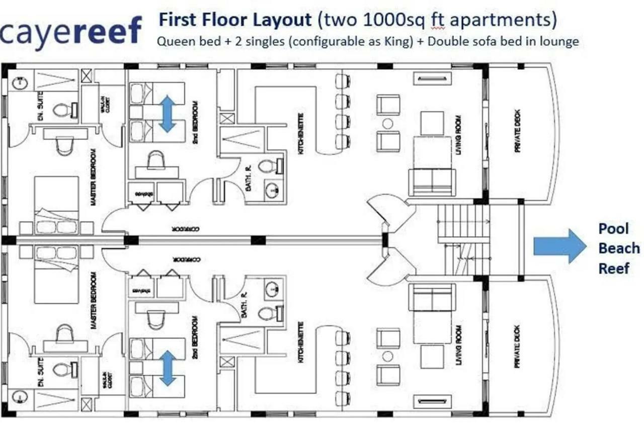 Caye Reef Condos Caye Caulker Εξωτερικό φωτογραφία